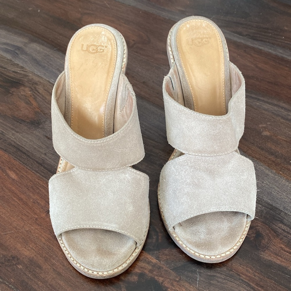 UGG Women's Celia Slide Sandal suede - Picture 2 of 8
